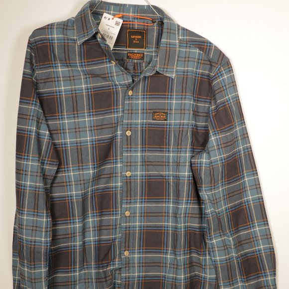 Superdry Flannel Shirt **new with tag** - Picture 2 of 6